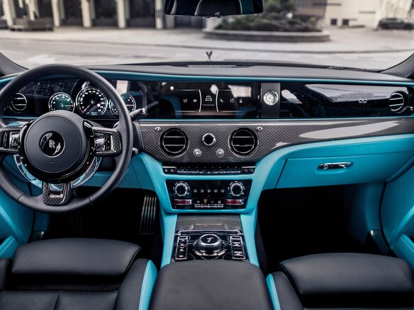 2022 Rolls-Royce Ghost Black Badge II (Series I), чёрный - вид 13