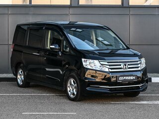 2013 Honda Stepwgn IV Рестайлинг, чёрный, 1414000 рублей, вид 1