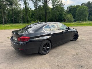 2015 BMW 5 серии 520d VI (F10/F11/F07) Рестайлинг, чёрный, 1500000 рублей, вид 5
