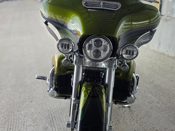2017 Harley-Davidson CVO Limited, зелёный, 1850000 рублей - вид 6