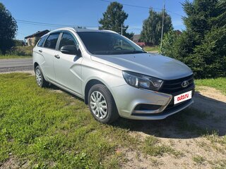 2021 Lada (ВАЗ) Vesta SW I, серебристый, 1180000 рублей, вид 3
