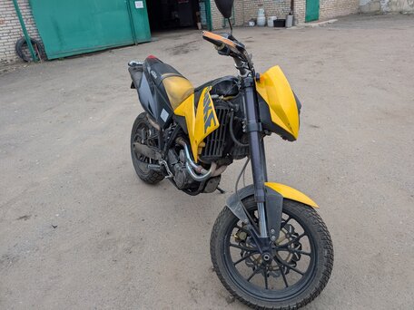 2004 KTM 640 Duke, чёрный, 250000 рублей, вид 5