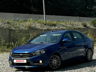 2021 Lada (ВАЗ) Vesta I, синий, 1111111 рублей, вид 3