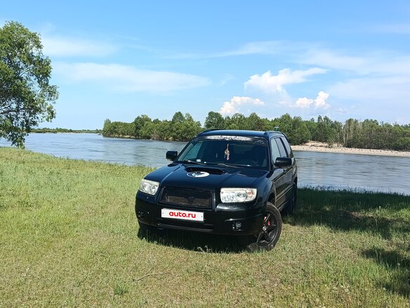2006 Subaru Forester II Рестайлинг, чёрный, 930000 рублей - вид 3