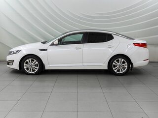 2013 Kia Optima III Рестайлинг, белый, 1098000 рублей, вид 4
