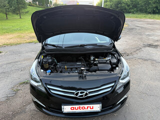 2016 Hyundai Solaris I Рестайлинг, чёрный, 799000 рублей, вид 3