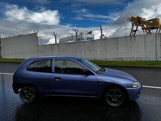 2000 Mitsubishi Colt V (CJ), голубой, 195000 рублей, вид 2