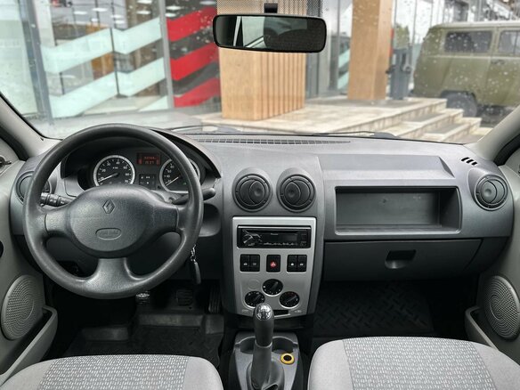 2008 Renault Logan I, синий, 229000 рублей - вид 9