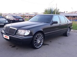 1994 Mercedes-Benz S-Класс 420 III (W140) Рестайлинг, чёрный, 840000 рублей, вид 2