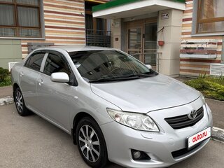 2008 Toyota Corolla X (E140, E150), серебристый, 645000 рублей, вид 3