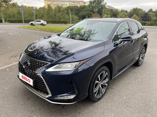 2021 Lexus RX 450h IV Рестайлинг, синий, 5150000 рублей, вид 2