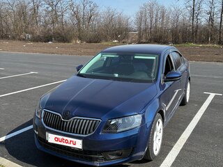 2014 Skoda Octavia III (A7), синий, 1400000 рублей, вид 1