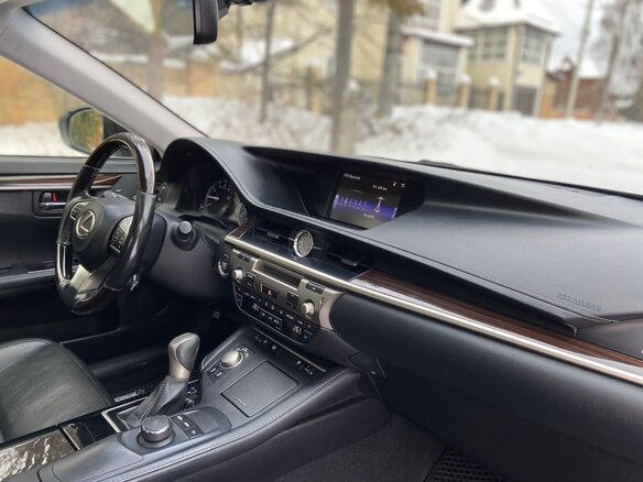 2016 Lexus ES 200 VI Рестайлинг, чёрный, 2650000 рублей - вид 15