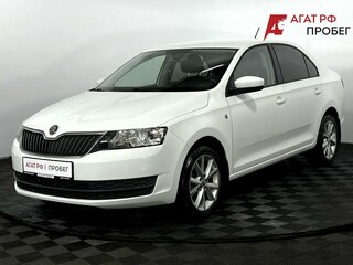 2014 Skoda Rapid I, белый, 800000 рублей, вид 1