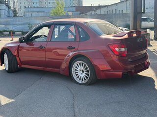 2012 Lada (ВАЗ) Granta I, красный, 600000 рублей, вид 5