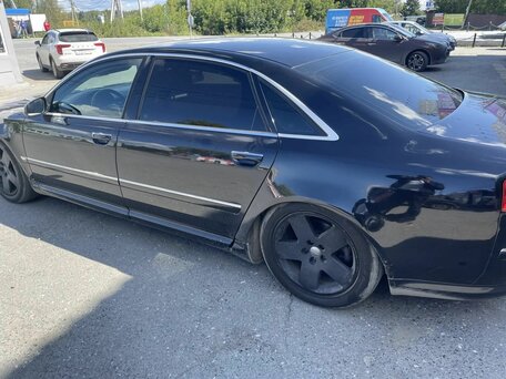 2007 Audi A8 Long II (D3) Рестайлинг, чёрный, 715000 рублей, вид 3