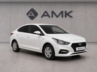 2018 Hyundai Solaris II, белый, 896373 рублей, вид 2