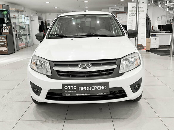 2016 Lada (ВАЗ) Granta Sport I, белый, 399000 рублей - вид 1