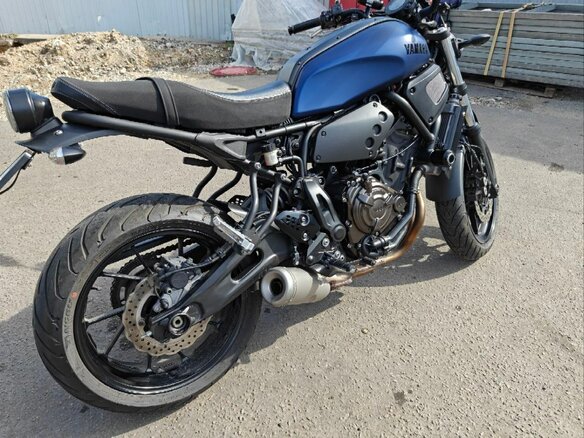 2019 Yamaha XSR700, синий, 650000 рублей - вид 1