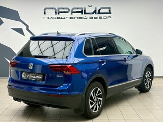2018 Volkswagen Tiguan II, синий, 2490000 рублей, вид 3