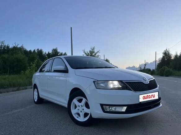 2016 Skoda Rapid I, белый, 700000 рублей - вид 7