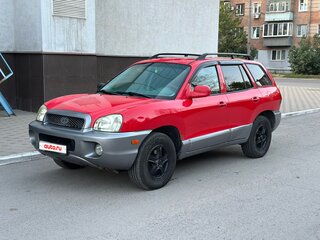 2003 Hyundai Santa Fe I, красный, 495000 рублей, вид 3