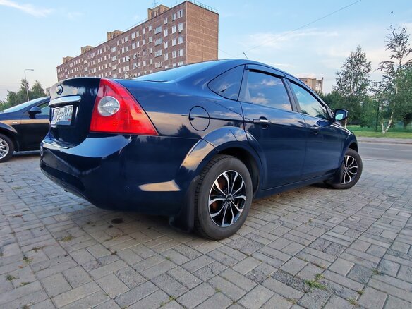 2008 Ford Focus II Рестайлинг, синий, 500000 рублей - вид 5