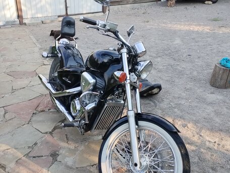 1993 Honda Steed 600, чёрный, 345000 рублей, вид 5