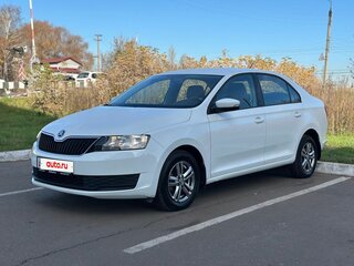 2017 Skoda Rapid I Рестайлинг, белый, 1250000 рублей, вид 1