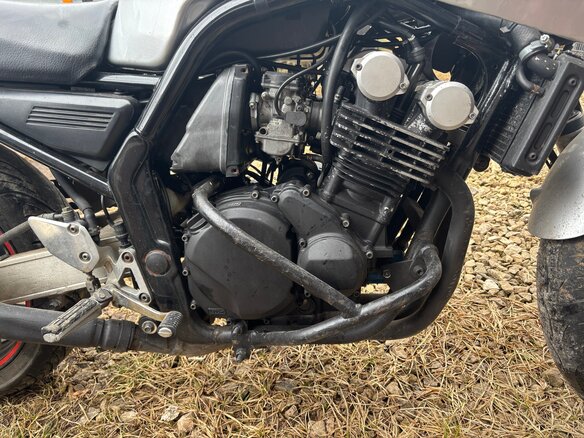 1997 Yamaha FZ400, серый, 210000 рублей - вид 10