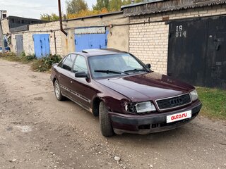 1992 Audi 100 IV (C4), красный, 160000 рублей, вид 2
