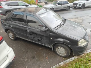 2010 Renault Logan I Рестайлинг, чёрный, 199000 рублей, вид 2