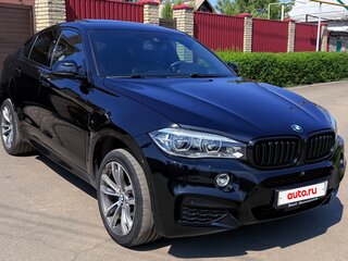 2016 BMW X6 30d II (F16), чёрный, 3750000 рублей, вид 2