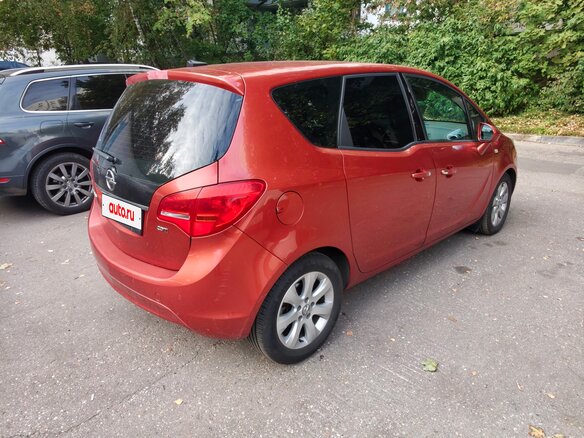 2012 Opel Meriva B, оранжевый, 660000 рублей - вид 4
