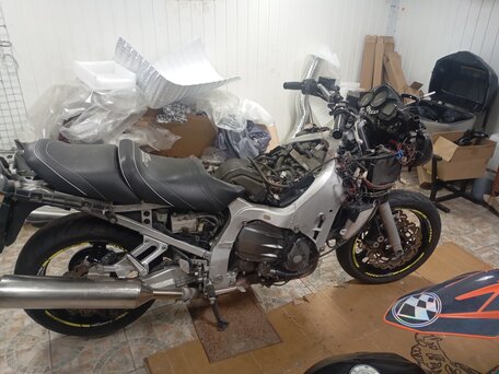 2003 Yamaha FJR1300, чёрный, 550000 рублей, вид 4