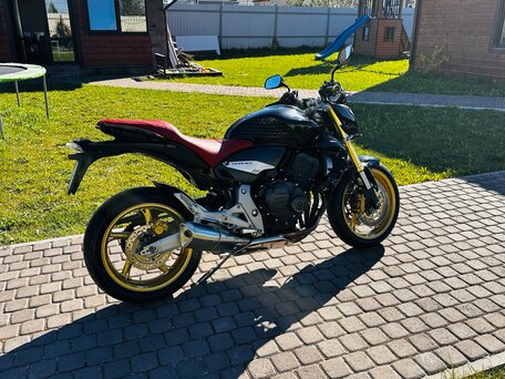 2008 Honda CB 600F Hornet, чёрный, 485000 рублей, вид 4