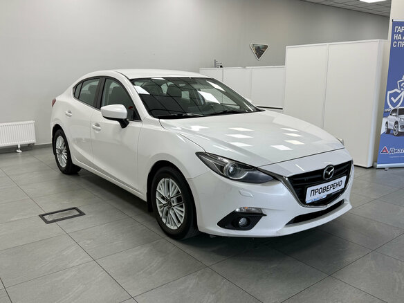 2014 Mazda 3 III (BM), белый, 1380000 рублей - вид 2