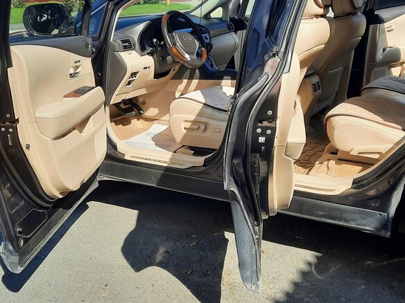 2014 Lexus RX 450h III Рестайлинг, золотистый, 2600000 рублей - вид 12