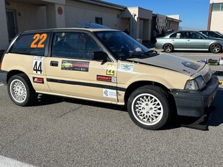 1987 Honda Civic III, бежевый, 390000 рублей, вид 3
