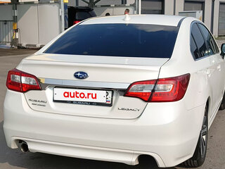 2015 Subaru Legacy VI, белый, 1600000 рублей, вид 4