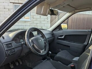 2014 Lada (ВАЗ) Priora I Рестайлинг, синий, 450000 рублей, вид 5