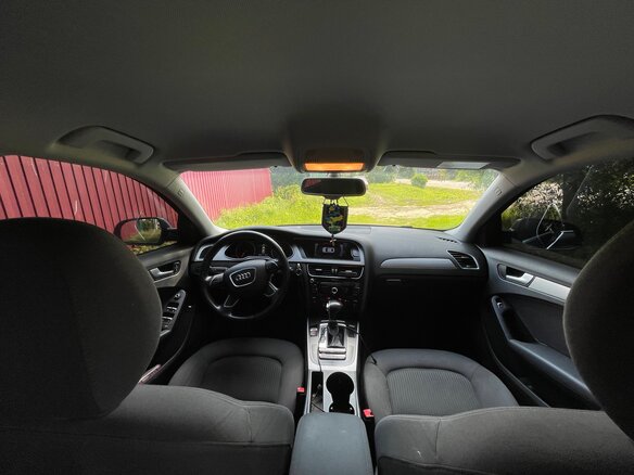 2014 Audi A4 IV (B8) Рестайлинг, серый, 1400000 рублей - вид 16