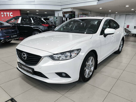 2017 Mazda 6 III (GJ) Рестайлинг, белый, 1995000 рублей, вид 1
