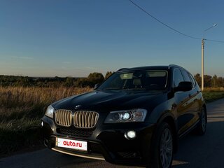 2013 BMW X3 28i xDrive II (F25), чёрный, 1570000 рублей, вид 1
