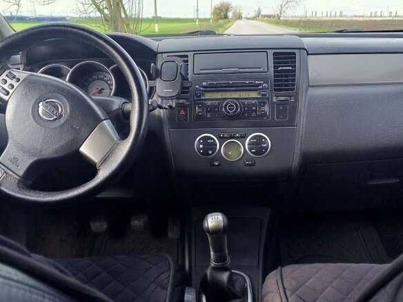 2007 Nissan Tiida I, серебристый, 515000 рублей - вид 7