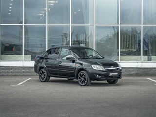 2013 Lada (ВАЗ) Granta I, чёрный, 299000 рублей, вид 1