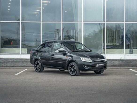 2013 Lada (ВАЗ) Granta I, чёрный, 288000 рублей