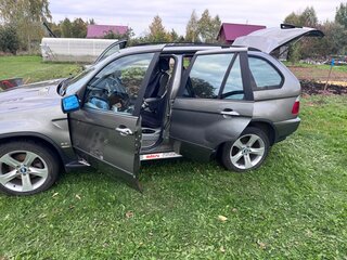 2004 BMW X5 3.0i I (E53) Рестайлинг, серый, 955000 рублей, вид 4