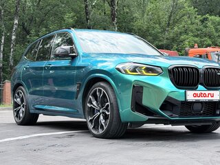 2021 BMW X3 M Competition I (F97) Рестайлинг, зелёный, 7990000 рублей, вид 1