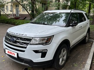 2019 Ford Explorer V Рестайлинг 2, белый, 3800000 рублей, вид 1